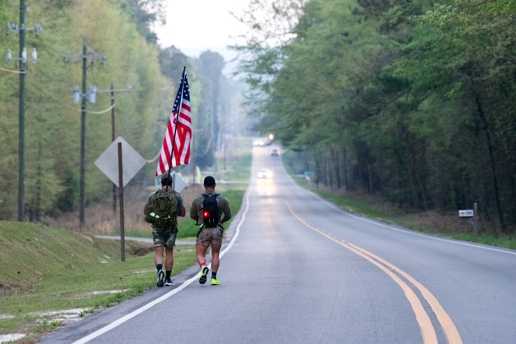 Lowell Koppert, Ray Care, Wire Road Hike